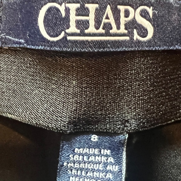 Chaps capri side zip dress pants black - Picture 5 of 5